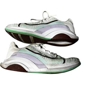 Nike ZoomX SuperRep Surge Women's Size 11.5 White Green CK9406-135 Running Shoes